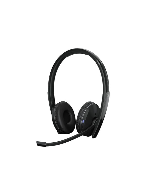 Trådløst headset til kontor - EPOS | Sennheiser ADAPT 260, Bluetooth, sort