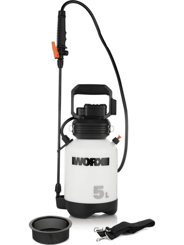 Worx WG829E Luftkompressor Sprøjte (Uden Batteri og Oplader) - 5L, 20V