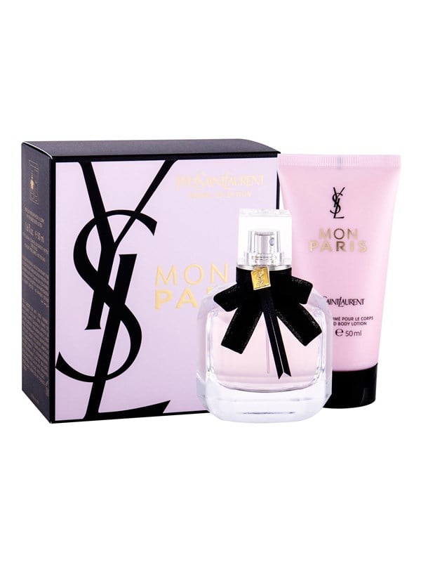 Yves Saint Laurent YSL Mon Paris Giftset 100 ml Edp Spray 50ml/Body Lotion 50ml Travel Selection