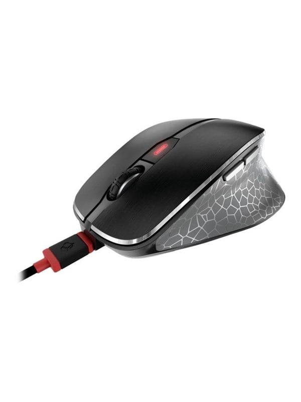 Cherry MW 8C ERGO - Mus - Optisk - 6 knapper - Sort