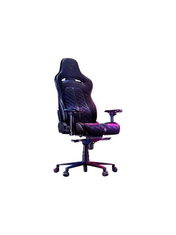 Razer Enki Black Kontor Stol - Aluminum base - Op til 130 kg