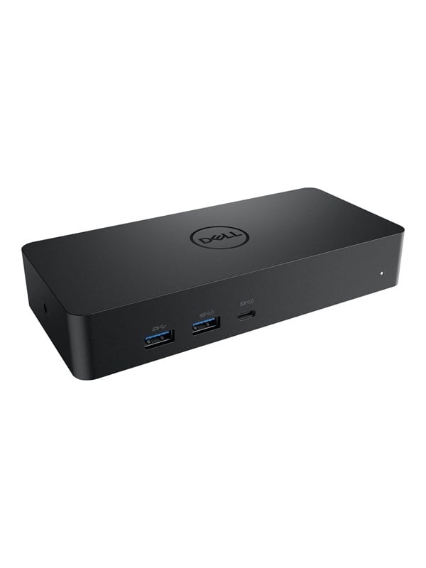 Dockingstation Dell D6000S USB-A/USB-C 130 W - sort