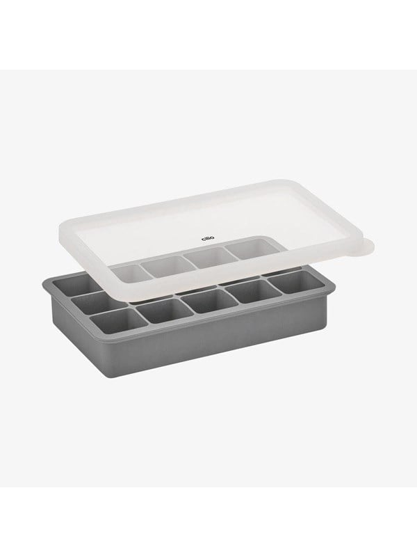 Cilio Ismaskine Isterningeform 15/stk. BLOKS grå/hvid