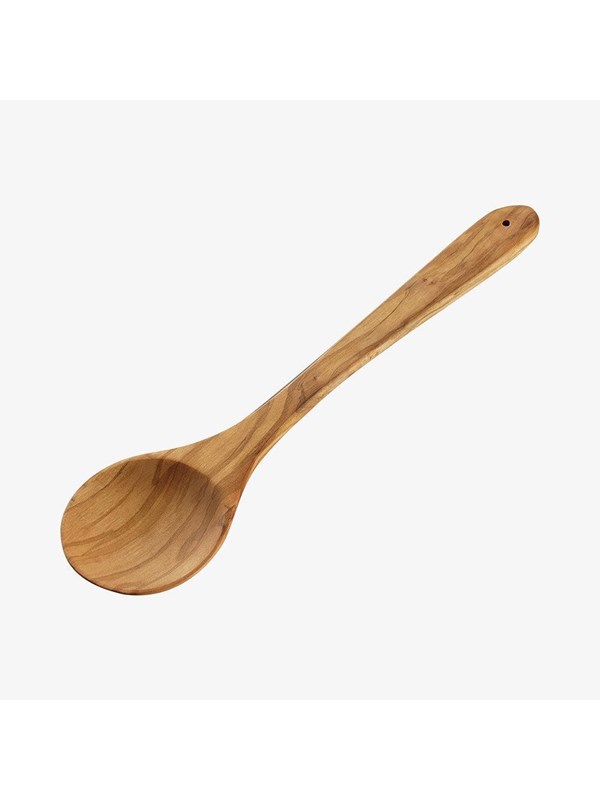 Cilio Dyb ske i oliventræ TOSCANA 25cm