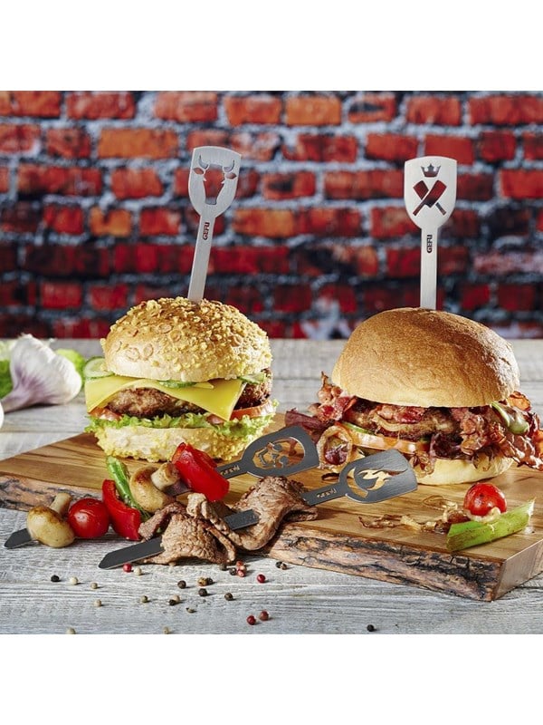 GEFU Hamburgerspyd 2 stk, TORRO, Tyr + økse