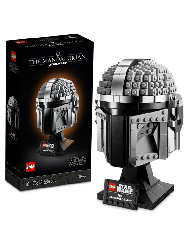 LEGO ® Star Wars - Mandalorianerens Hjelm 75328 - 584 Dele