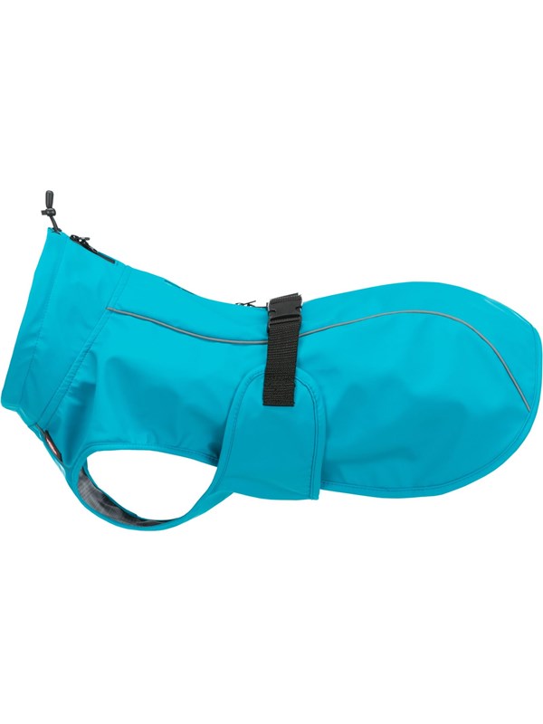 Trixie Vimy Dog Raincoat Blue Circum: 78-79cm Length: 62cm