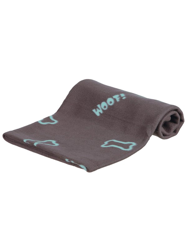 Trixie Beany blanket fleece 100 × 70 cm taupe