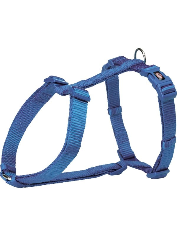 Trixie Premium H-harness S-M: 42-60 cm/15 mm royal blue