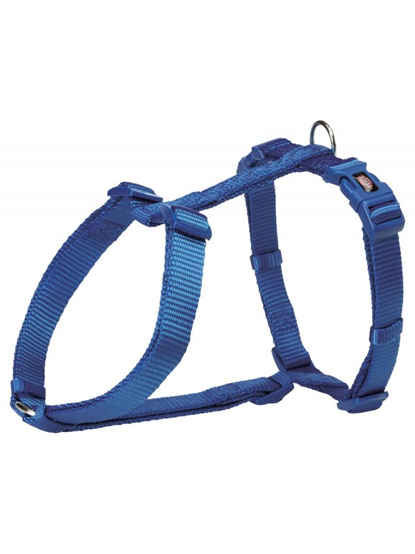 Trixie Premium H-harness XS-S: 30-44 cm/10 mm royal blue