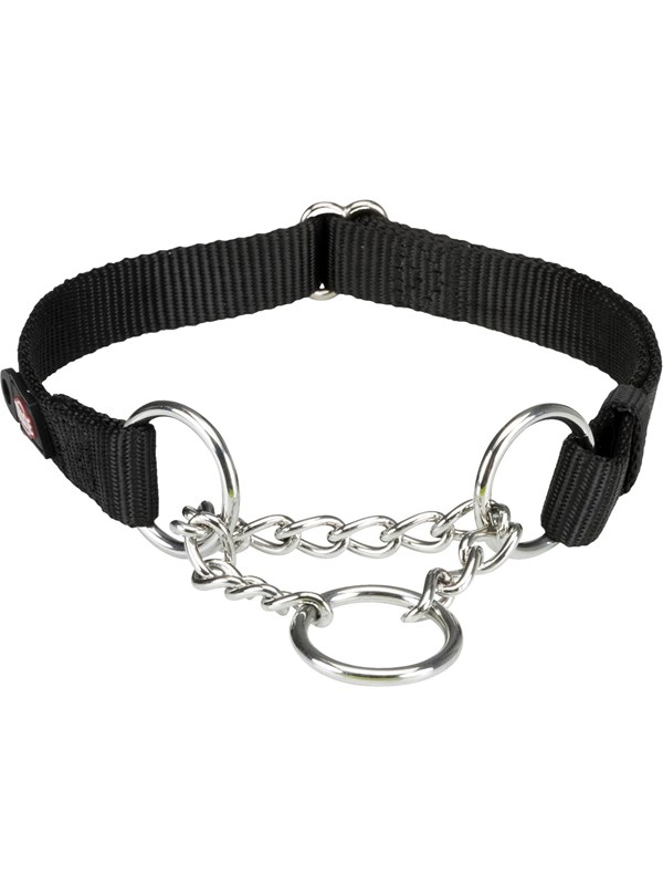 Trixie Premium semi-choke S-M: 30-40 cm/15 mm black
