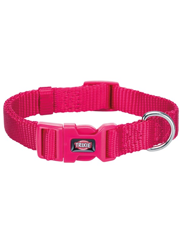 Trixie Premium collar XXS-XS: 15-25 cm/10 mm fuchsia