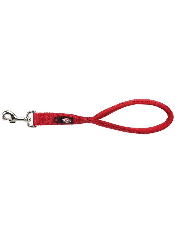 Trixie Premium short leash M-XL: 37 cm/25 mm red