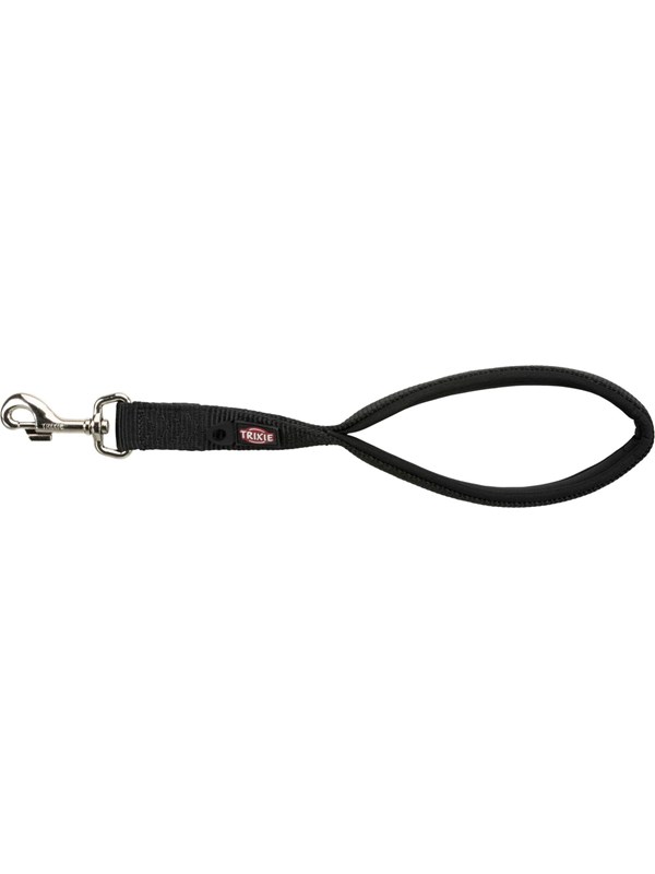 Trixie Premium short lead M-XL: 37 cm/25 mm black