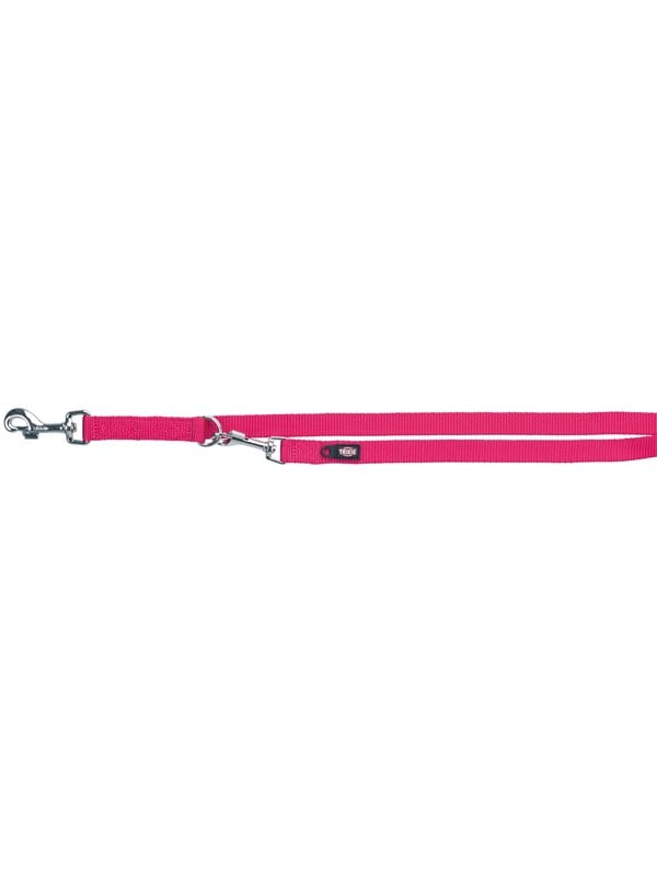 Trixie Premium adjustable leash XS-S: 2.00 m/15 mm fuchsia