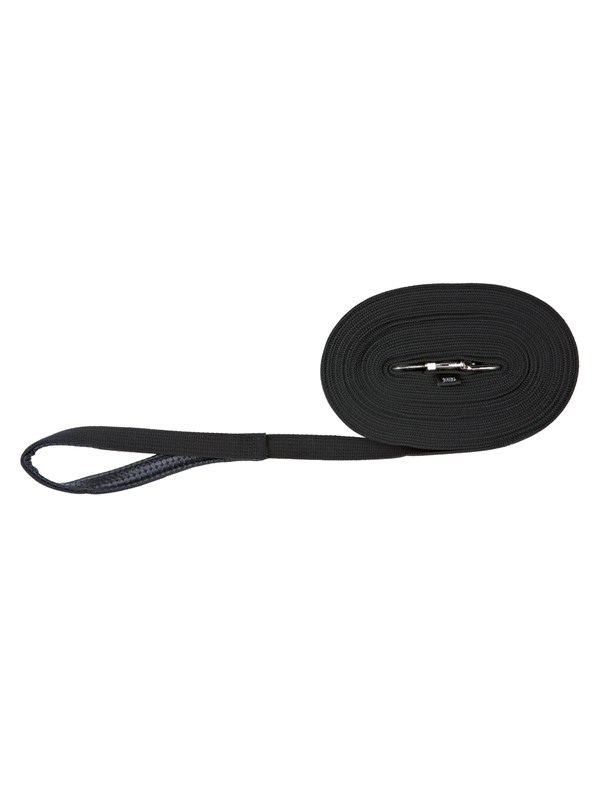 Trixie Tracking lead cotton M-L: 15 m/20 mm black