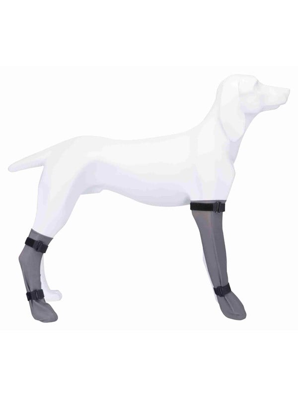 Trixie Protective Sock silicone M: 8 cm/35 cm grey