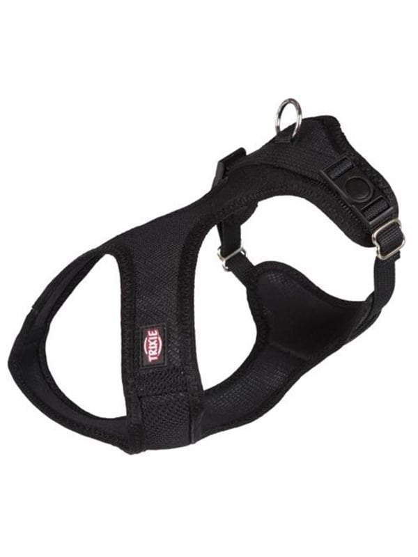 Trixie Comfort Soft touring harness S-M: 35-60 cm/20 mm black
