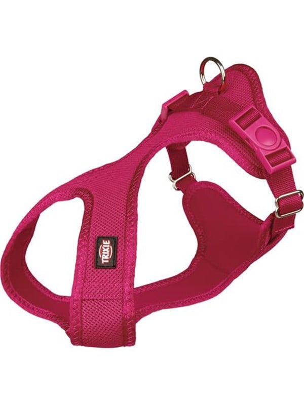 Trixie Comfort Soft touring harness XXS-XS: 25-35 cm/15 mm fuchsia
