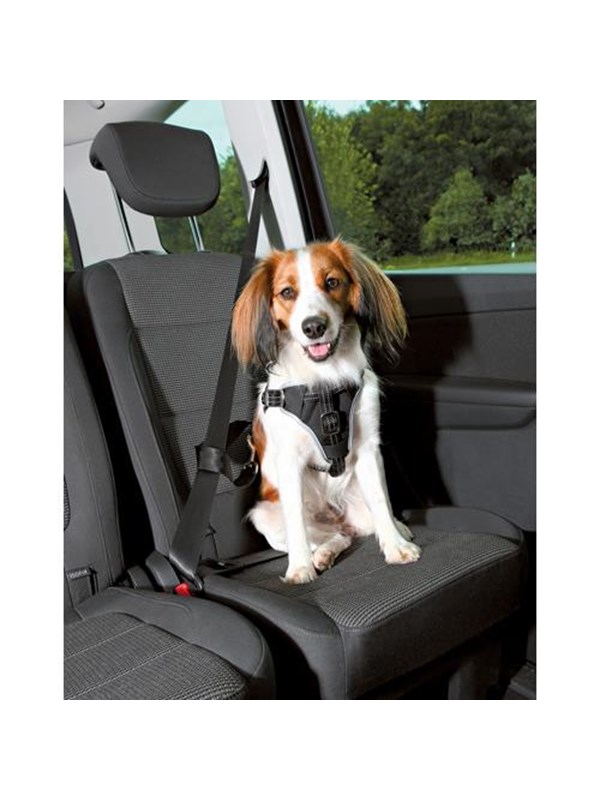 Trixie Comfort car harness S-M: 40-55 cm/17 mm black