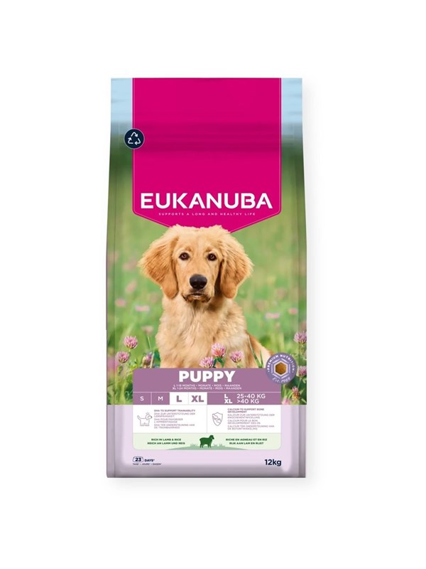 Eukanuba Puppy L XL Rich in lamb & rice - dry dog food - 12kg