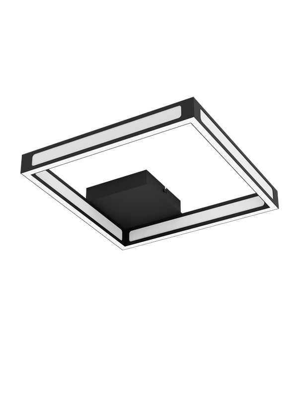 EGLO ALTAFLOR loftlampe LED, sort