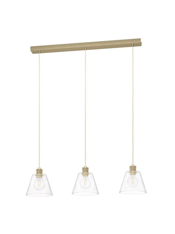 EGLO COPLEY LANGBORD 3XE27 L900 GULD/KLAR