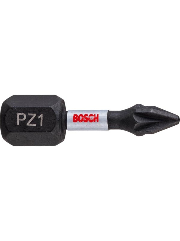 Bosch Impact Control Torsion Pozi Screwdriver Bits PZ1 25MM 2 pcs.