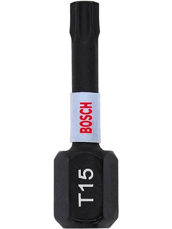 Bosch Impact Control Screwdriver Bits T15 25 mm 2 pcs.