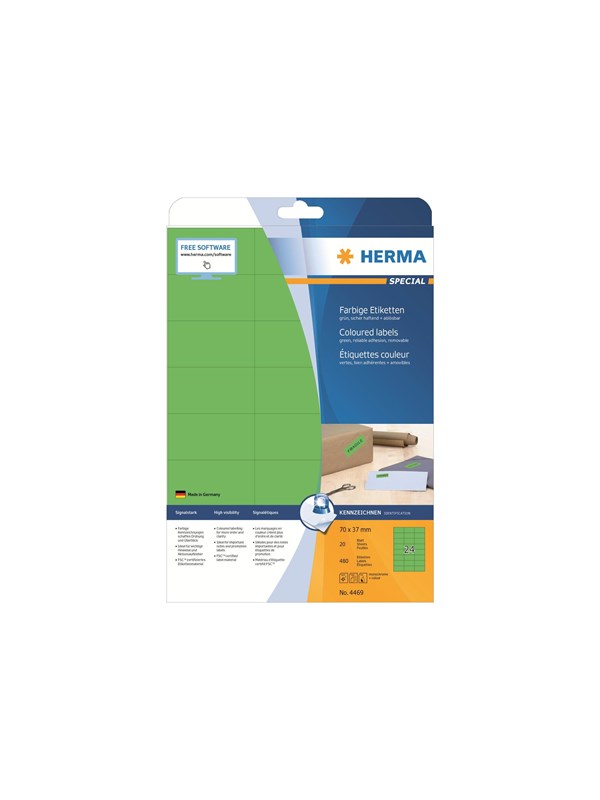 HERMA Special Etiketter 70 x 37 mm 480etikette(r)