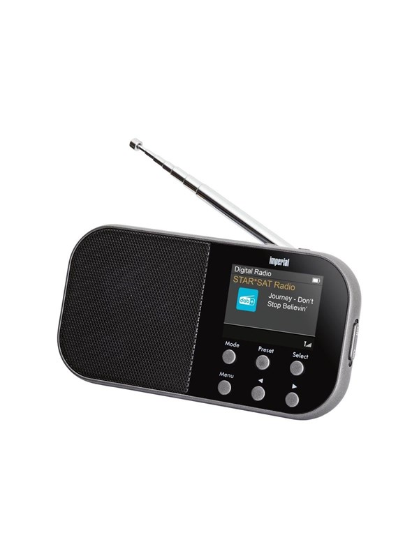 Imperial DABMAN 15, Bærbar, Analog & digital, DAB+, UKW, 174 - 240 Mhz, 2 W, 8 ohm (O)