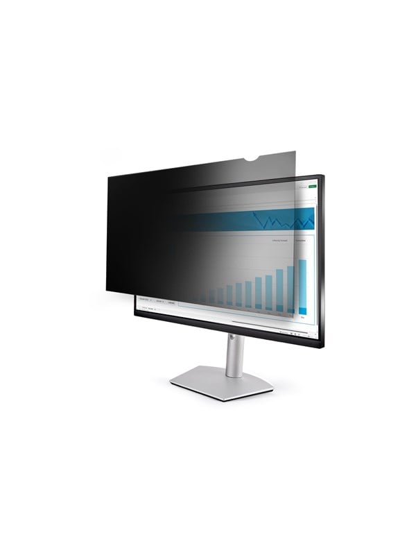 StarTech.com Monitor Privacy Screen for 19 inch PC Display, Computer Screen Security Filter, Blue Light Reducing Screen Protector Film, 16:10