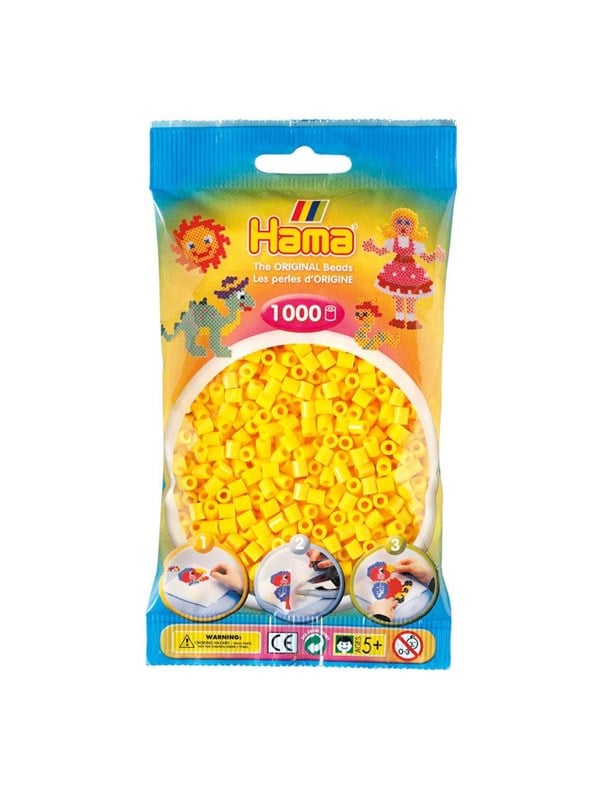 Hama Ironing beads-yellow (03) 1000pcs.