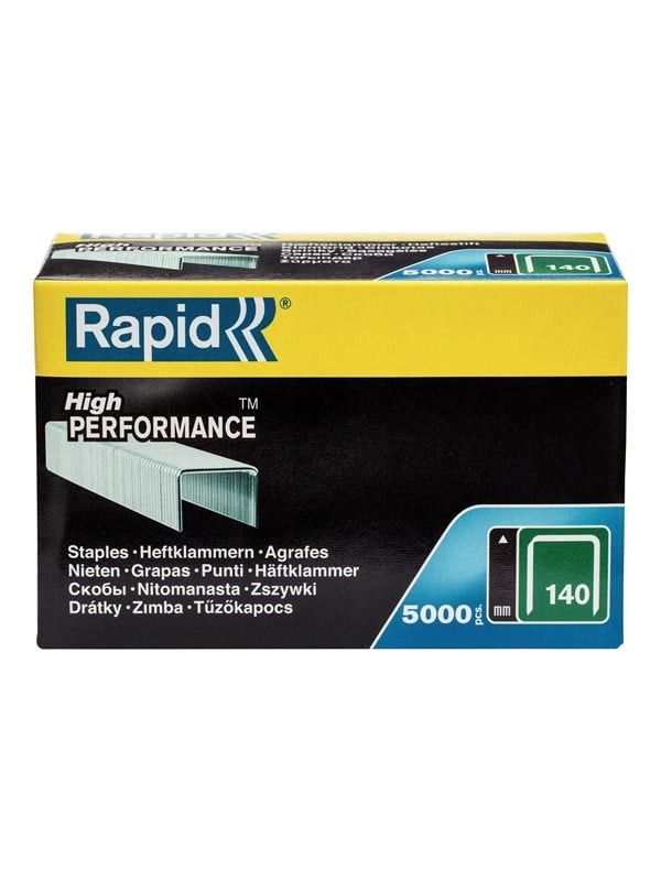 Rapid hæfteklammer 140, 14 mm, elforzinket