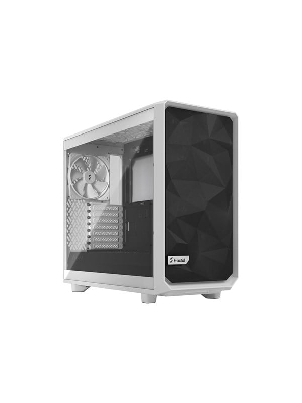 Fractal Design Meshify 2 Lite - White TG Clear Tint - Kabinet - Miditower - Hvid