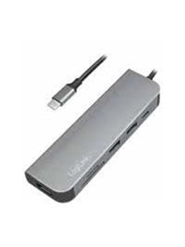 USB-C dockingstation - LogiLink multifunktionshub med HDMI