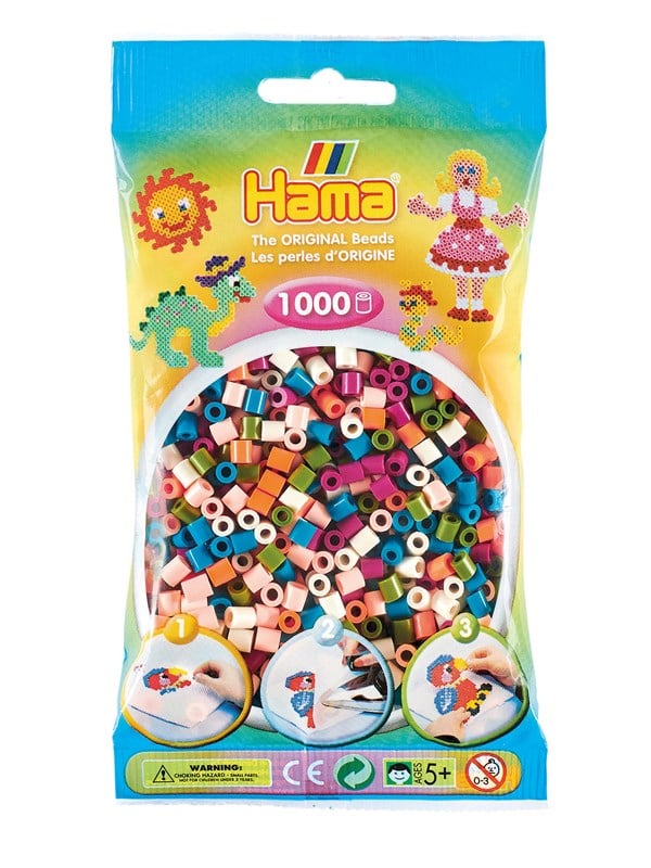 Hama Iron on bead mix 1000 pcs