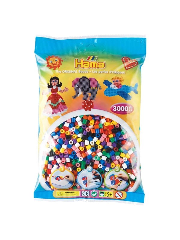 Hama Ironing Beads Mix - Standard 3000 pcs