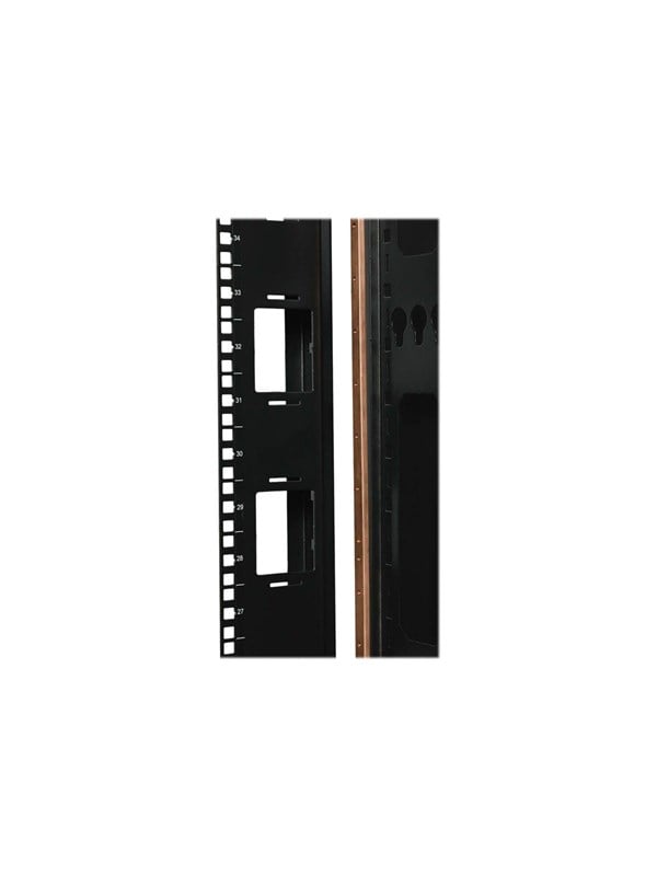 Tripp Lite 42U Rack Enclosure Server Cabinet Copper Bus Grounding Bar - grounding bar (vertical)