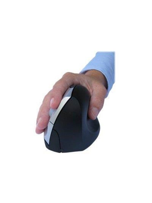 Bakker Elkhuizen SRM - vertical mouse - Vertical mouse - Optisk - 7 knapper - Grå