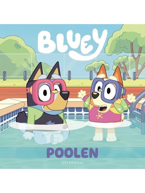 Bluey - Poolen - Børnebog - Papbog