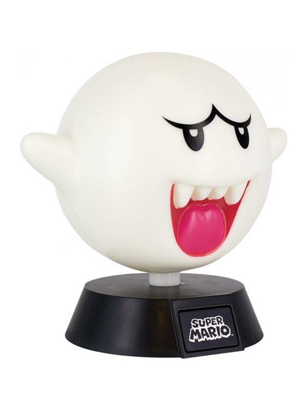 Super Mario Boo Icon Figur Med Lys