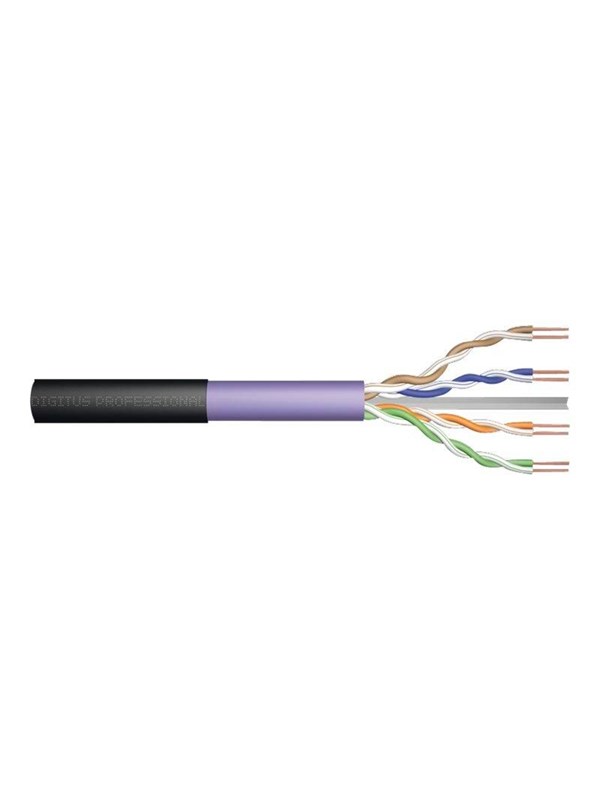DIGITUS Professional Installation Cable - Sort - 500m