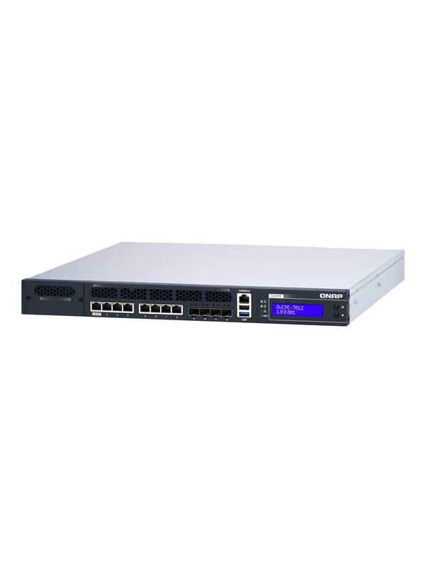 QNAP QuCPE-7012 Virtualiseringsapparat Rackmonterbar