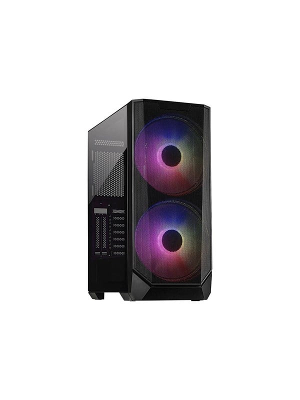 Inter-Tech IT-3503 Airstream - Kabinet - Tower - Sort