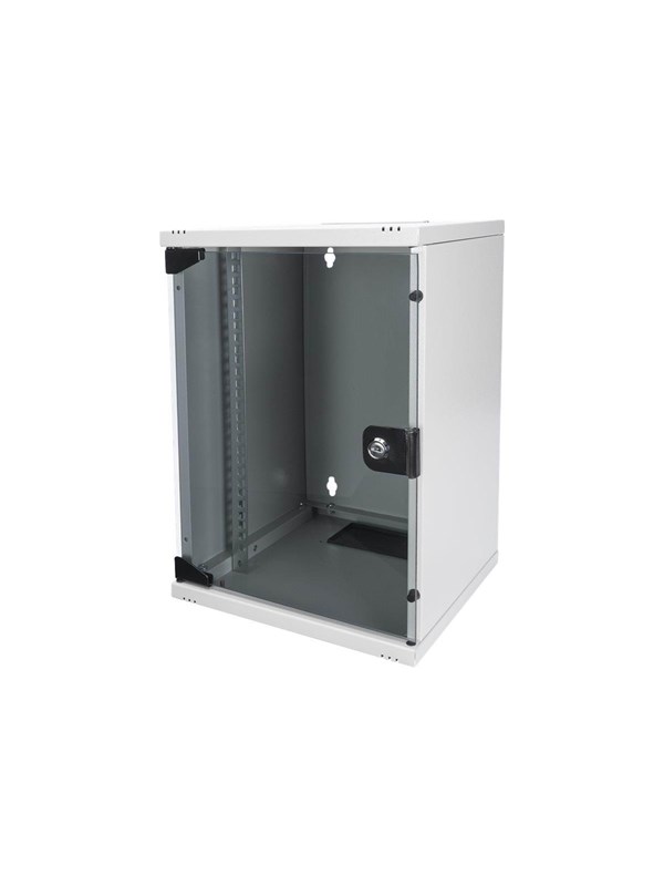 Digitus DN-10-09U - Kabinet - vægmonterbar - lysegrå, RAL 7035 - 9U - 10