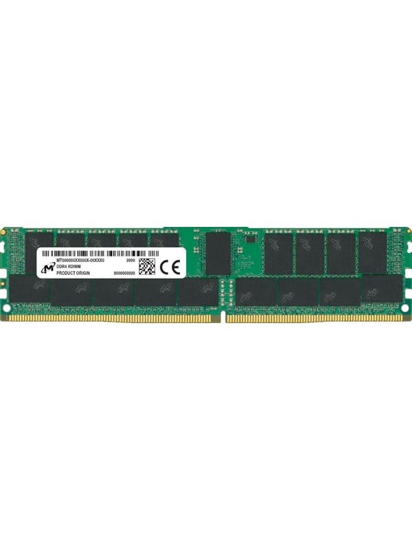 Crucial Micron DDR4-3200 Registreret/ECC - 64GB - CL22 - Single Channel (1 pcs) - Grøn
