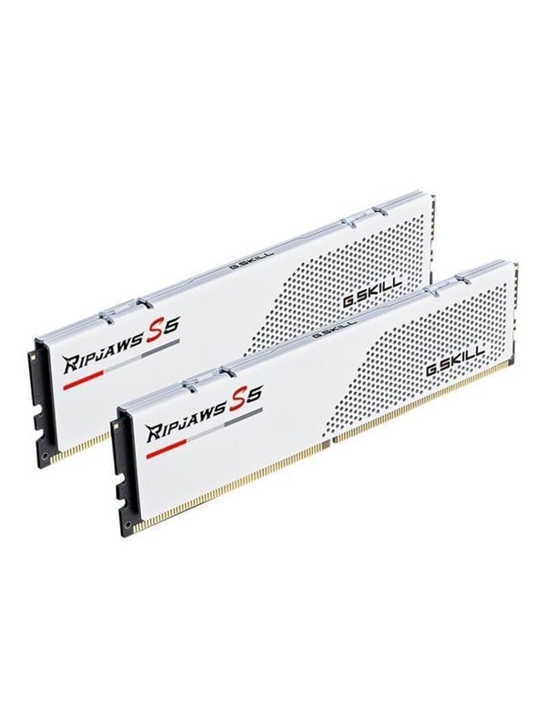 G.Skill Ripjaws S5 DDR5-6000 - 64GB - CL30 - Dual Channel (2 pcs) - Intel XMP - Hvid