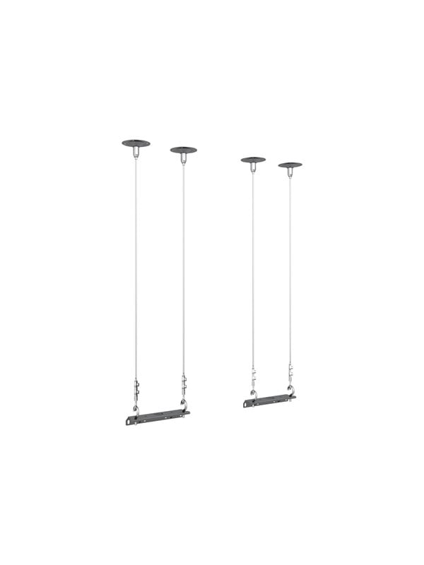 Multibrackets M Pro Series - enclosure - for LCD display - wire - Maks - Maks størrelse 49"-75"