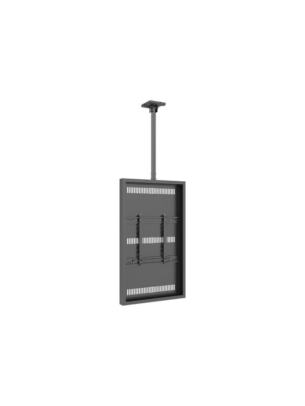 Multibrackets M Pro Series - mounting kit - low profile - for LCD display - medium - black - Maks 80 kg - Maks størrelse 55"